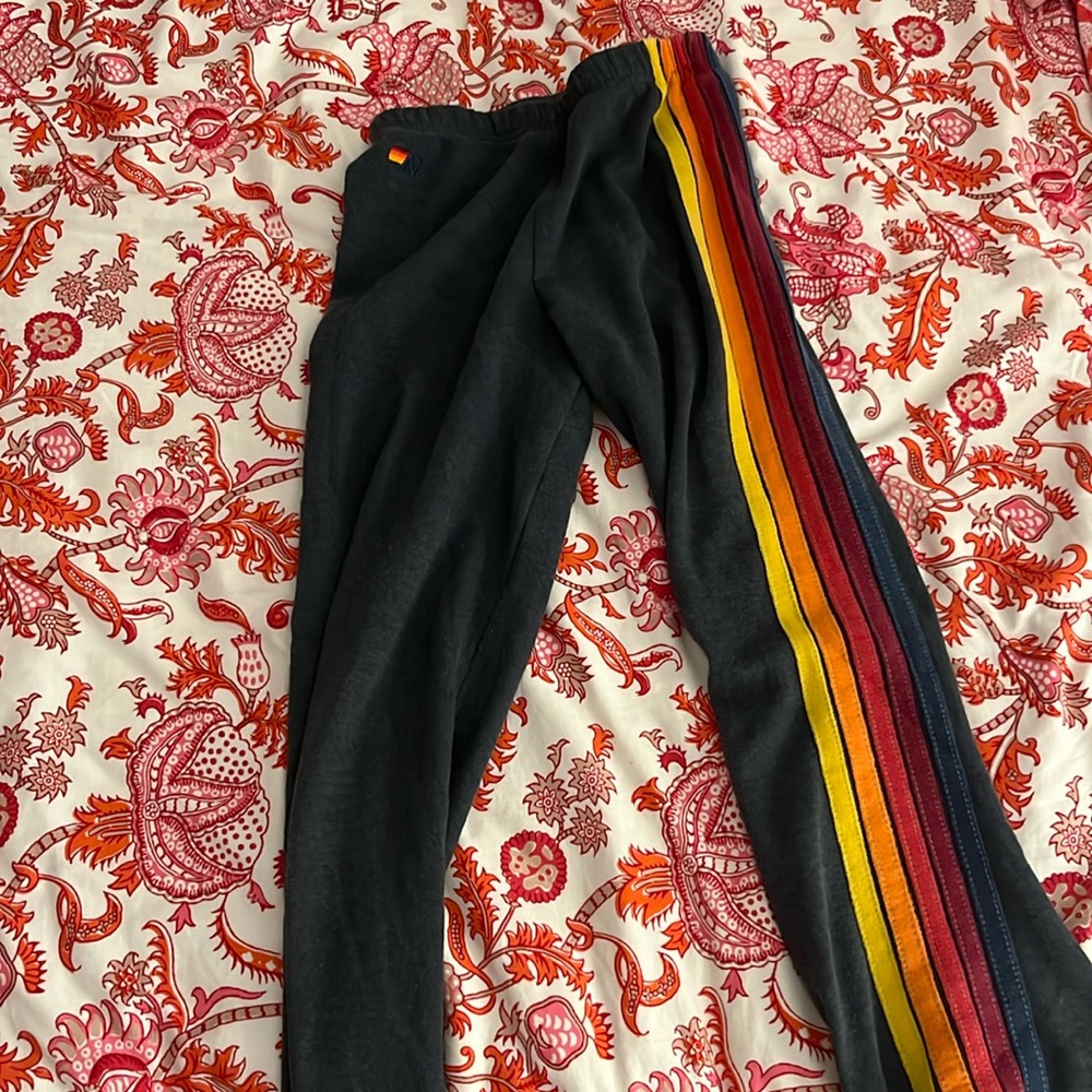 Black Kids Aviator Nation Sweatpants